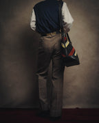 -MOOD MILLÉSIMES- “FARAH” 70’s-80’s plaid slacks with coin pocket