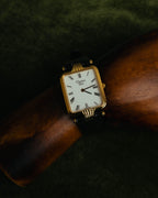 -SPECIAL- "Christian Dior" 90's Classic square quartz watch with Roman dial