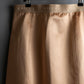 "GUCCI" 100% silk glossy cropped length skirt