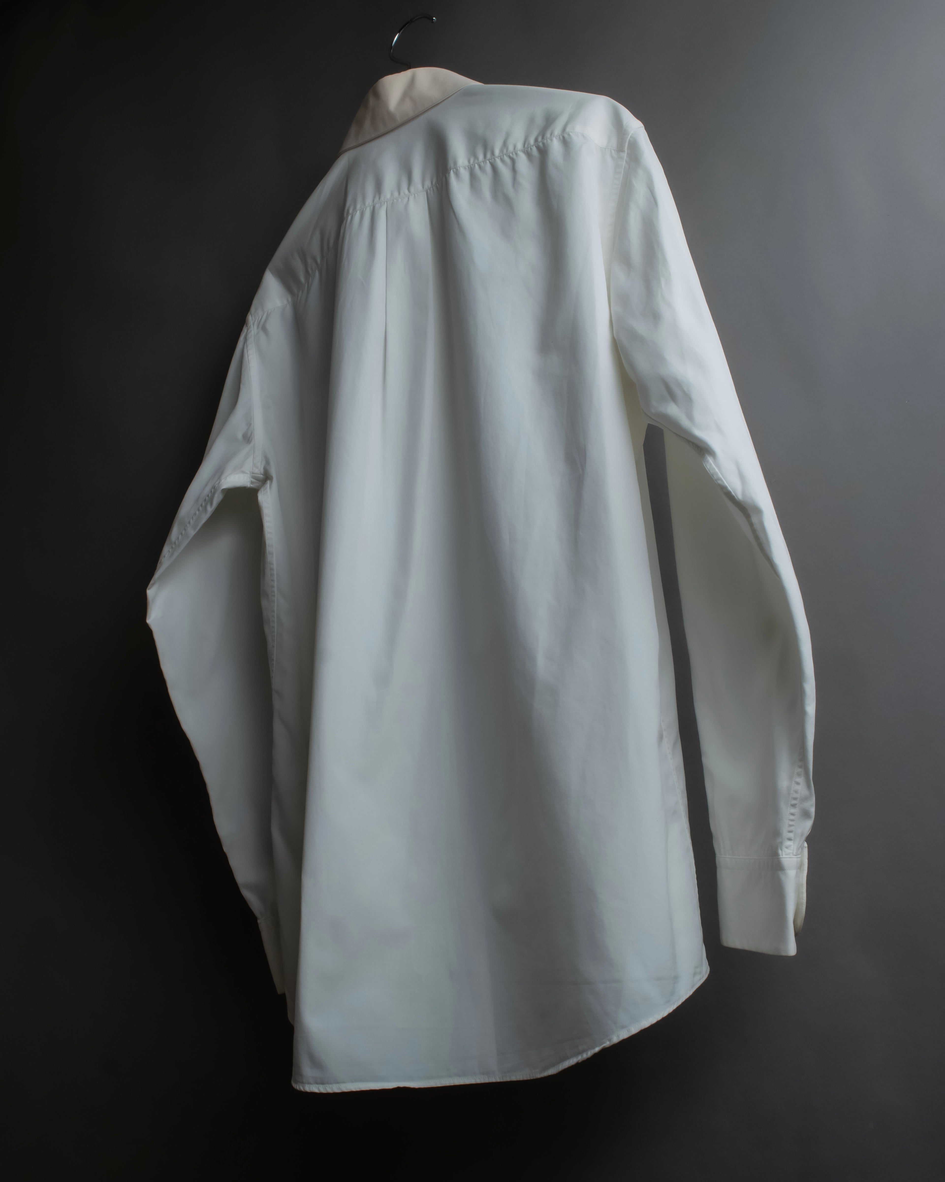 "HERMES" Margiela period collar change shirt