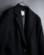 -SPECIAL- "CELINE" 1997-04's Michael Kors period minimal detail long chester coat