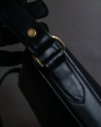 "GIANI MARCO VENTURI" Shape trapezoid leather shoulder bag