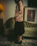 -SPECIAL- "GUCCI" 2010's-20's Romantic floral ruffle blouse