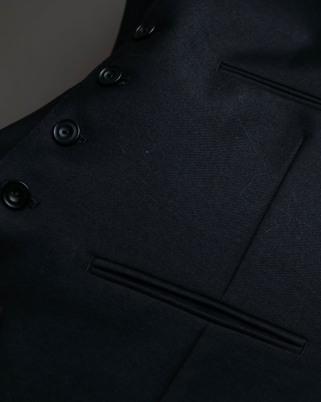 "BURBERRYS" Mohair mix classical tailored three-piece suit