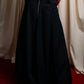 "JEAN PAUL GAULTIER" Asymmetric front＆rear design maxi length wool skirt