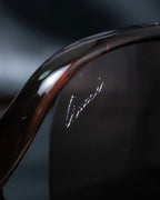 “GUCCI” GG heart motif butterfly shaped sunglasses