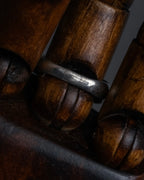 "Vintage bulging organic design silver 925 ring"