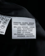 "Max Mara" 90's Asymmetrical front long chester coat