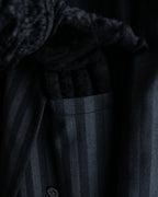 "GIANNI VERSACE" Striped classical tailored jacket