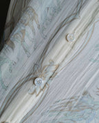 "HERMES" Margiela period abstract pattern shirt