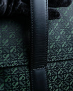 "LOEWE" Anagram pattern combination leather shoulder bag