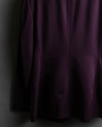 "JEAN PAUL GAULTIER FEMME"
 Beautiful purple color shaped wool tailored jacket