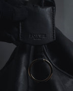 -SPECIAL- “LOEWE” Calle oversized padlock leather bag