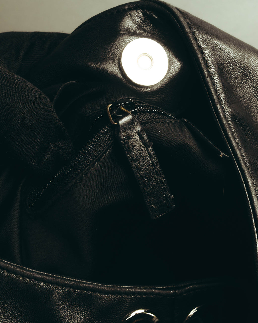 "Sergio Rossi" 00's-10's Soft leather hobo shoulder bag