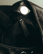 "Sergio Rossi" 00's-10's Soft leather hobo shoulder bag