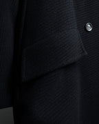 "Valentino Garavani"Shawl collar A-line silhouette long coat