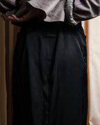 "JEAN PAUL GAULTIER MAILLE FEMME" Side panel design flared skirt