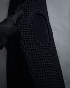 –SPECIAL– “Maison Margiela”
2018 season Deep v-neck elbow patch waffle knit