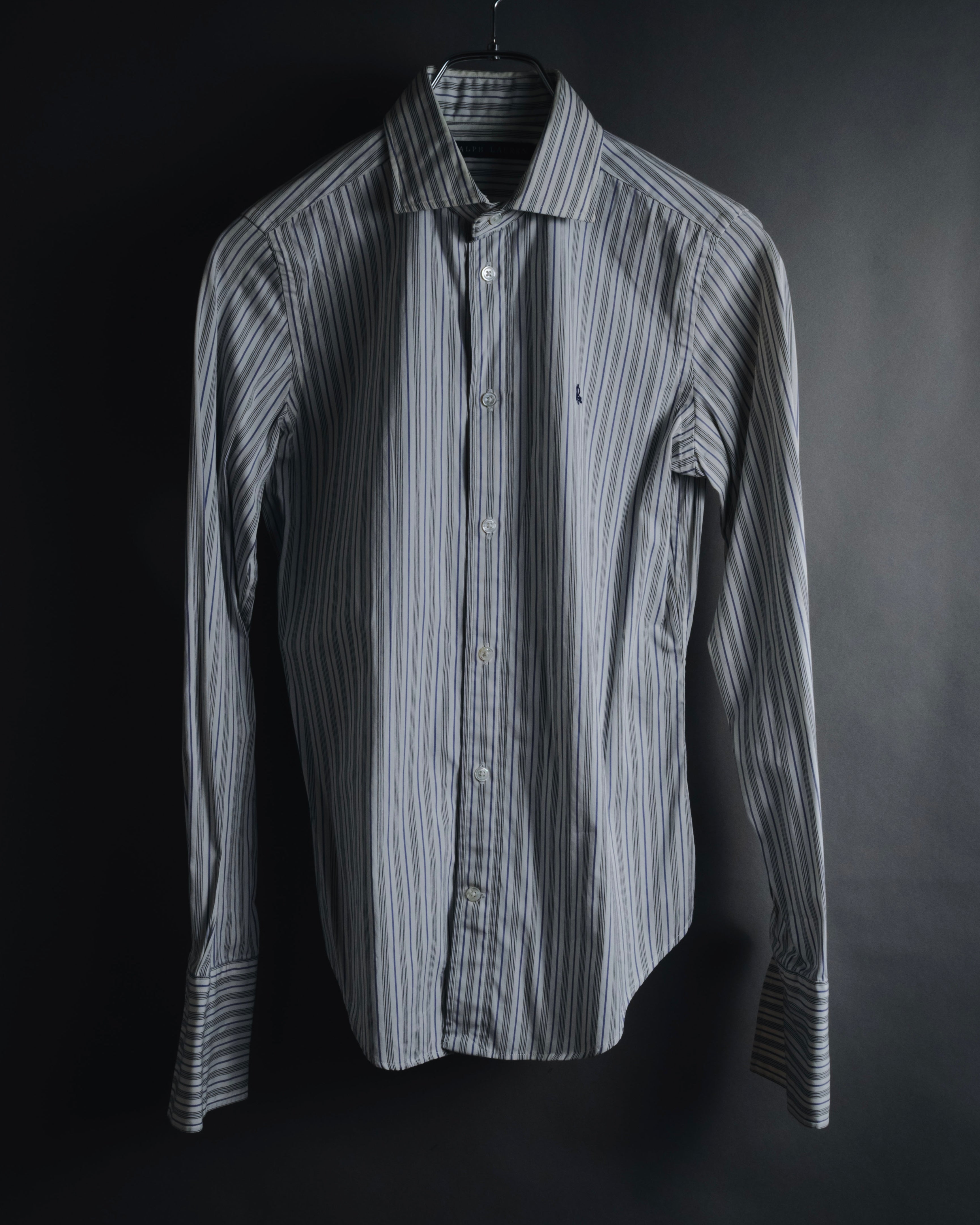 "Ralph Lauren" Classically tailored striped dress shirt
