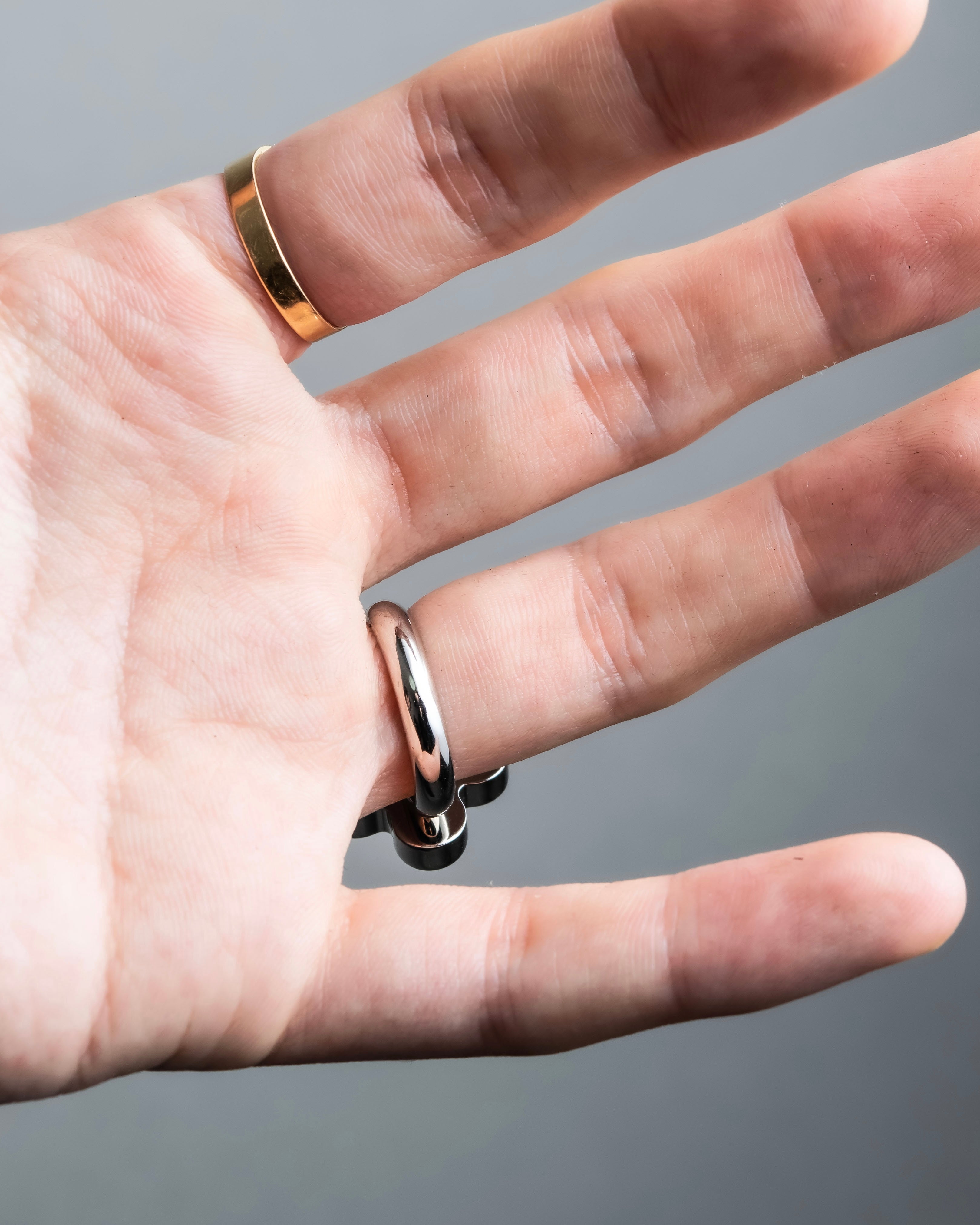 "LOUIS VUITTON" Berg love letters metal ring