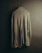 "ARMANI COLLEZIONI" 00's-10's Textured linen knit cardigan