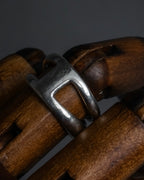 "Tiffany&Co" Open diagonal silver925 ring