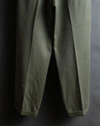 Vintage khaki green wide slacks