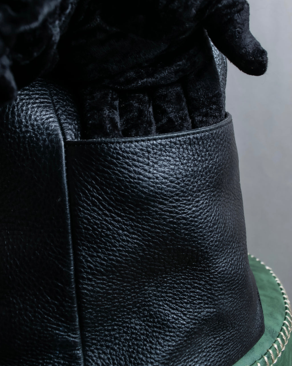 "ATAO" Gravity series grained leather 2way bag