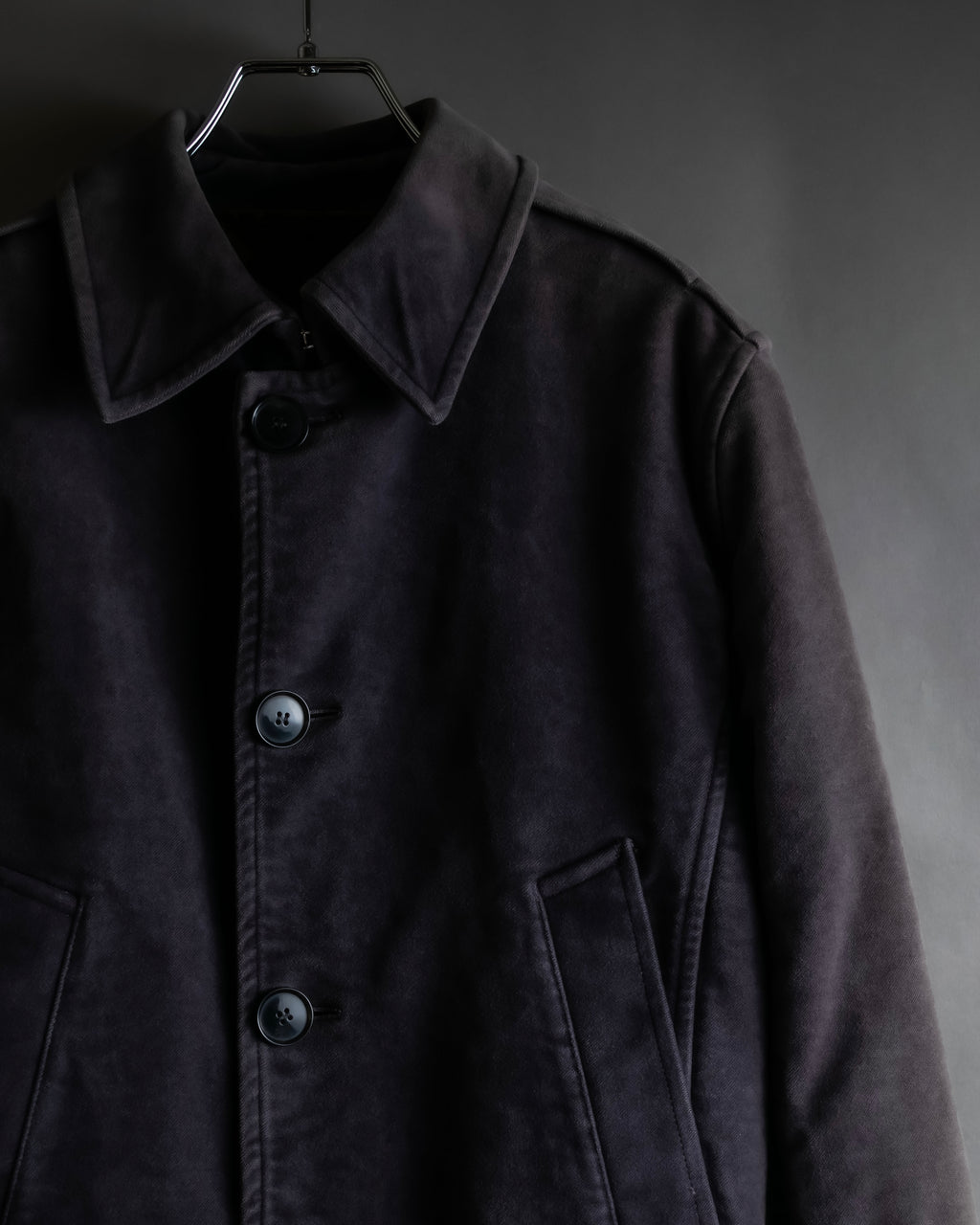 "Dolce & Gabbana" Lightly brushed liner-equipped trench coat