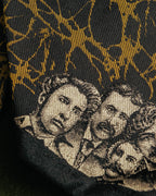 "Jean Paul Gaultier" 90's-00's Portrait jacquard silk necktie