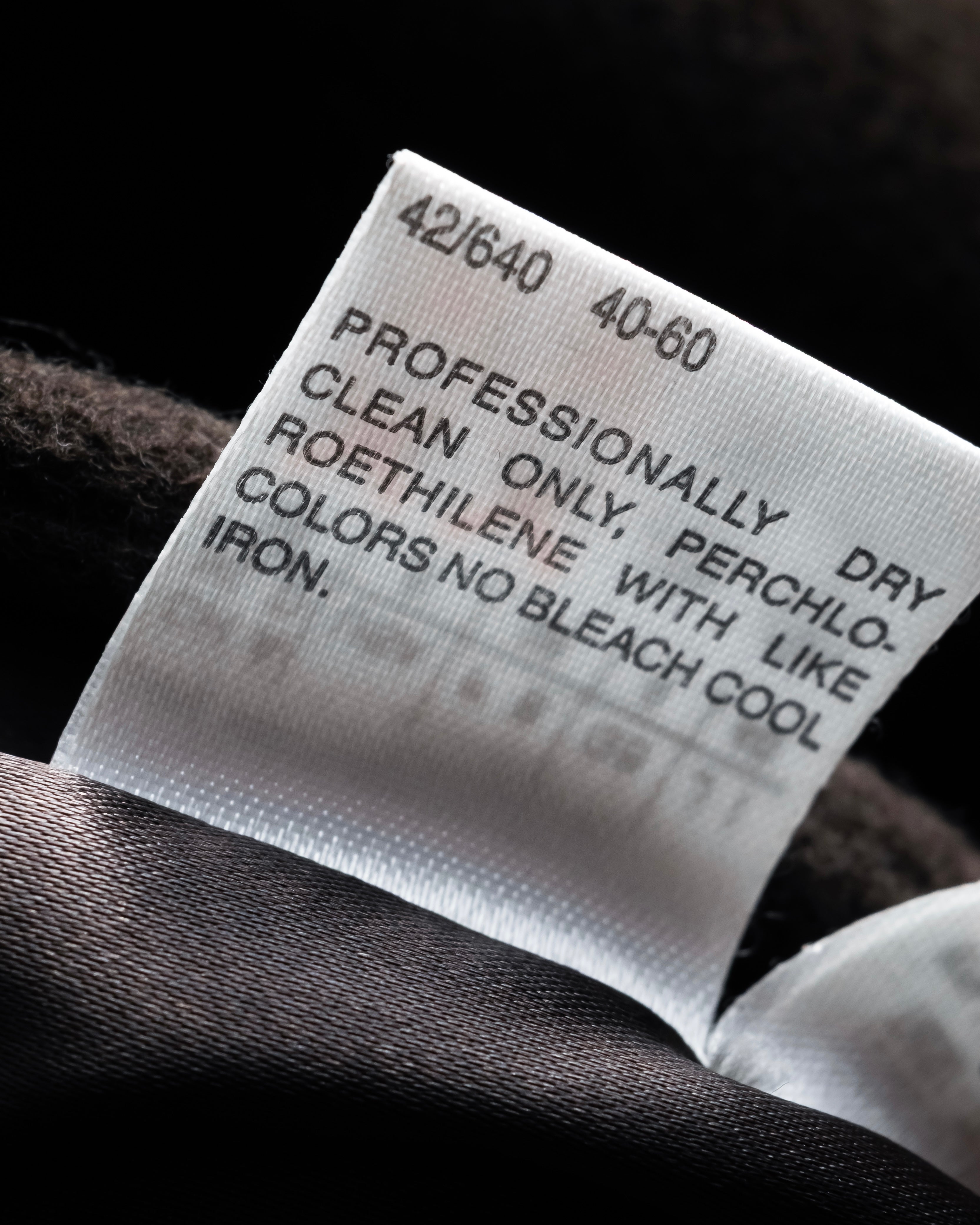 "MAX&Co." 90's Classic maxi-length angora mix long coat