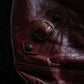 “BALENCIAGA” The Day leather one shoulder bag (burgundy)