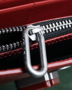 "KENZO" K motif design chain shoulder wallet bag