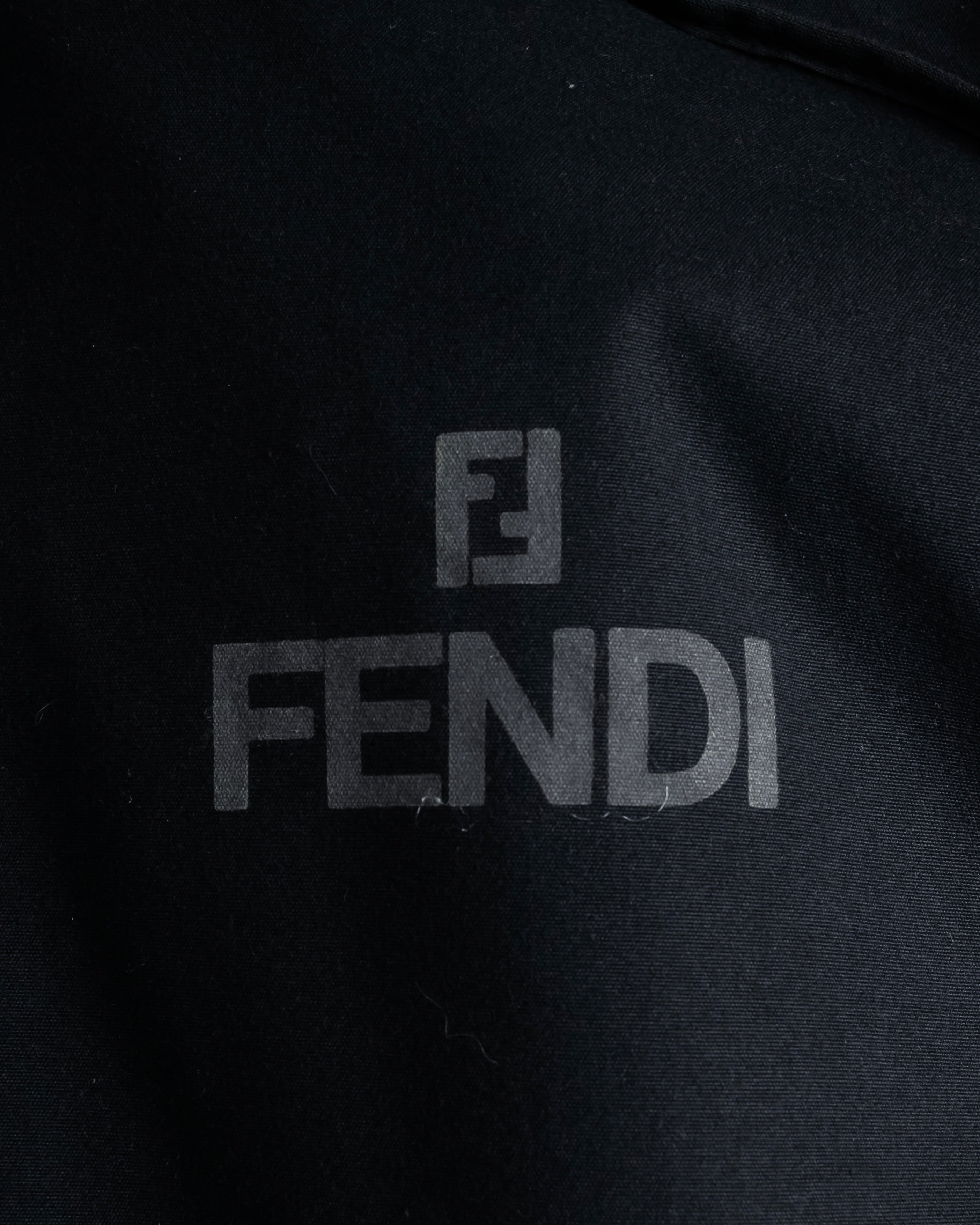 -SPECIAL- "FENDI" 90s Karl Lagerfeld-era lattice fur cape