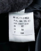 "JEAN PAUL GAULTIER FEMME" Beautiful shaped wool tailored jacket