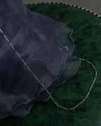 "LIMI feu " Chain docking organza bucket hat