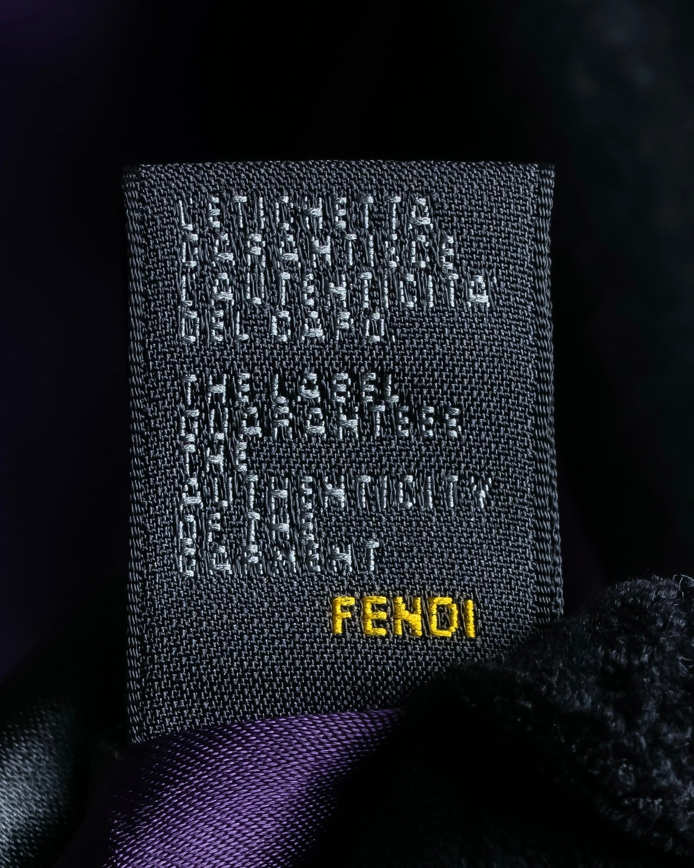 "FENDI" Snap button detail belted trench coat