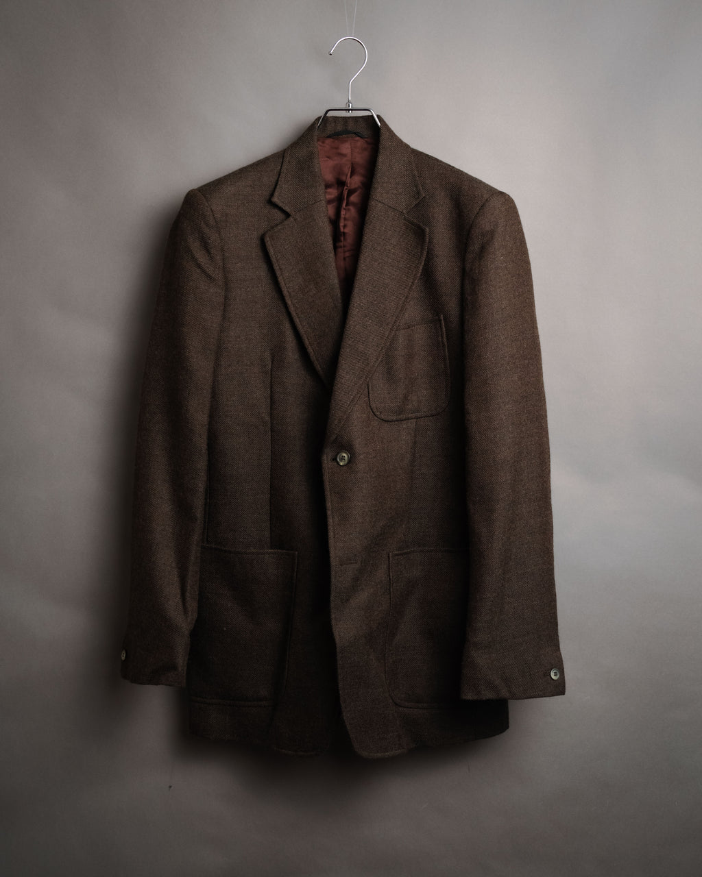 -SPECIAL- “Maison Martin Margiela” 2000’s Deconstructed tweed tailored jacket