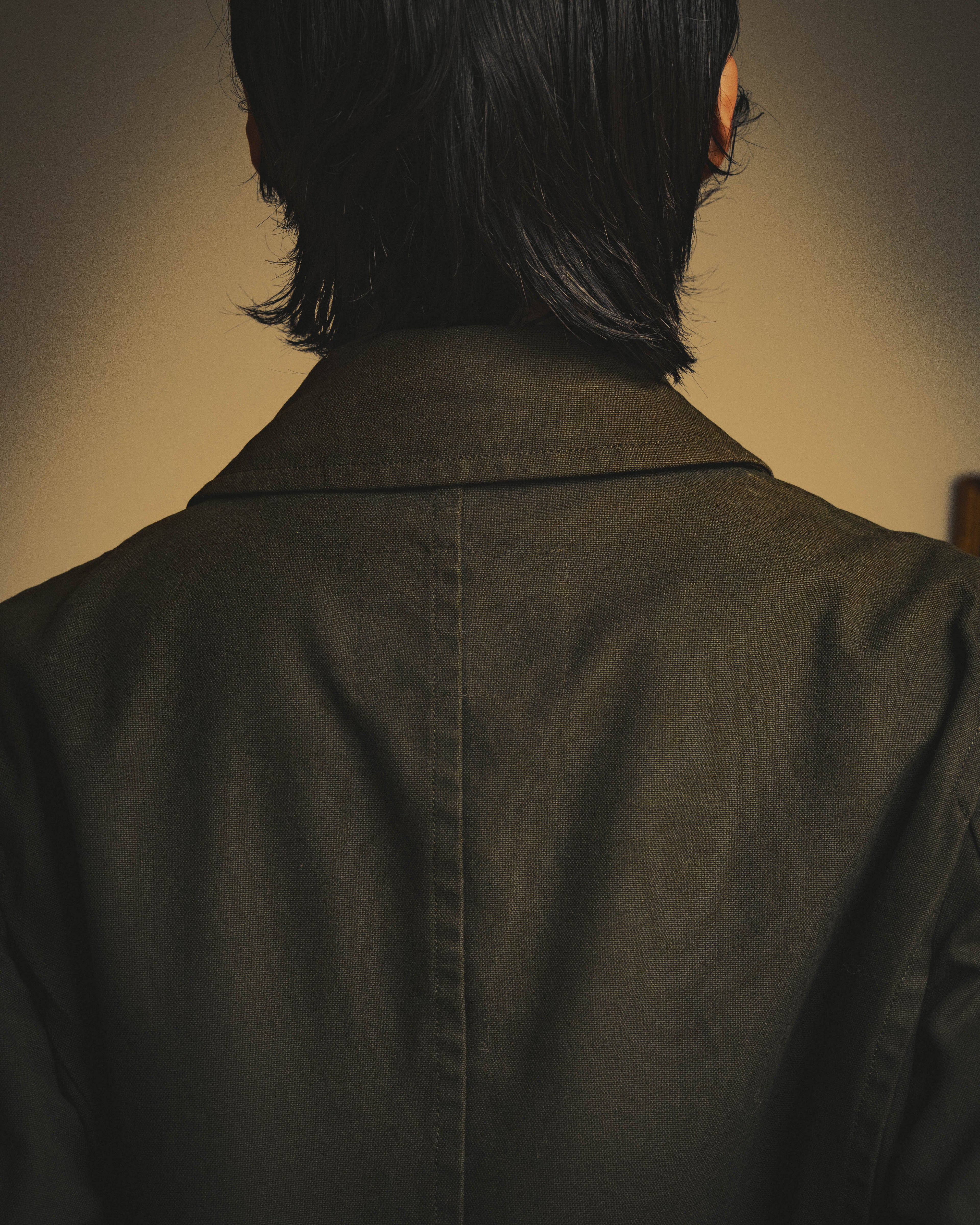 -SPECIAL- "COMME des GARÇONS HOMME" 03AW Asymmetric zip long coat