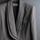 "Christian Dior" Double shawl collar design tailored jacket