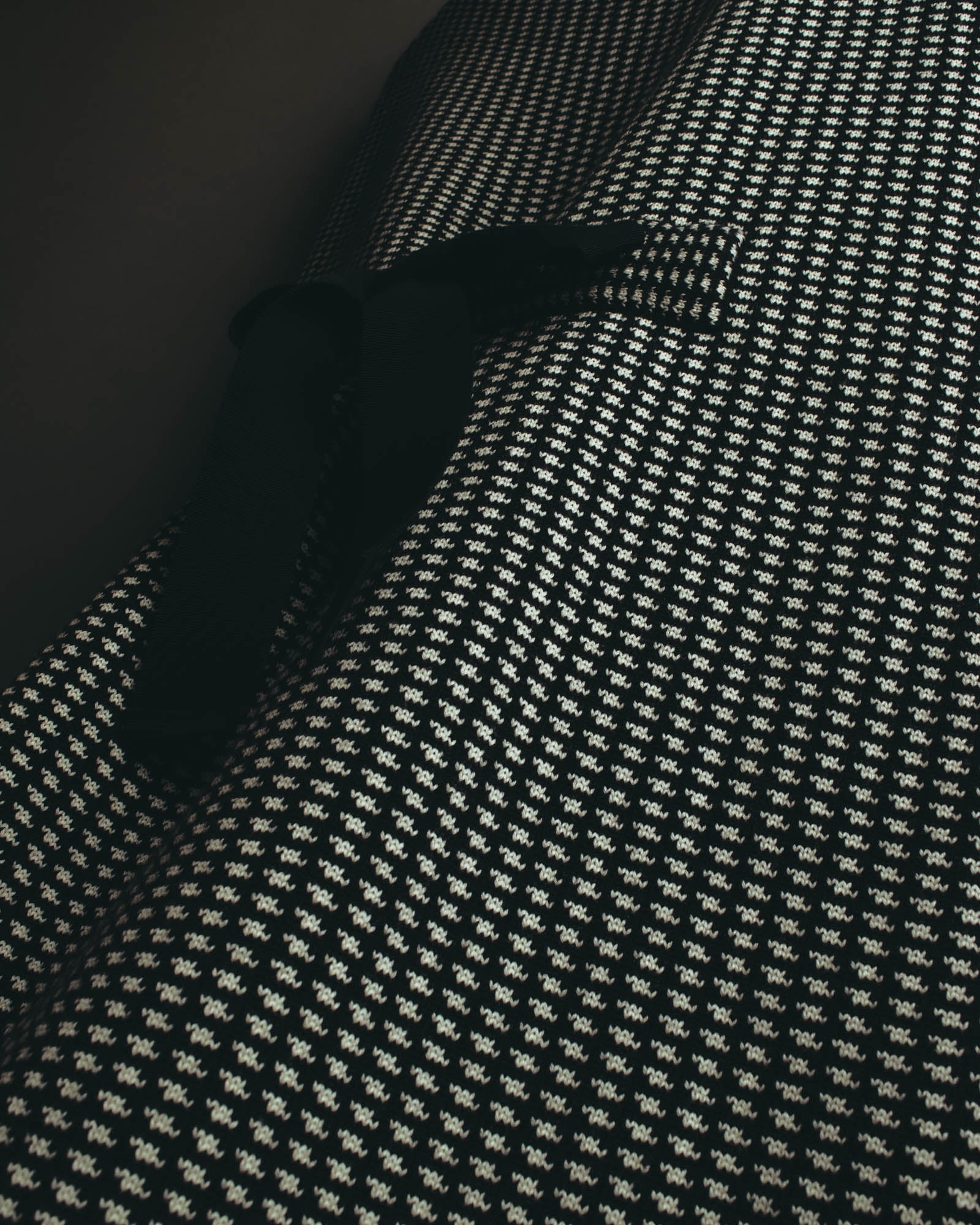 "Christian Dior" 00's Textured wool knit coat