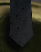 –SPECIAL– “Saint Laurent“ 2010’s-20’s Tonal dot narrow tie