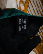 “Christian Dior” 80’s-90’s Baroque lamp motif silk scarf