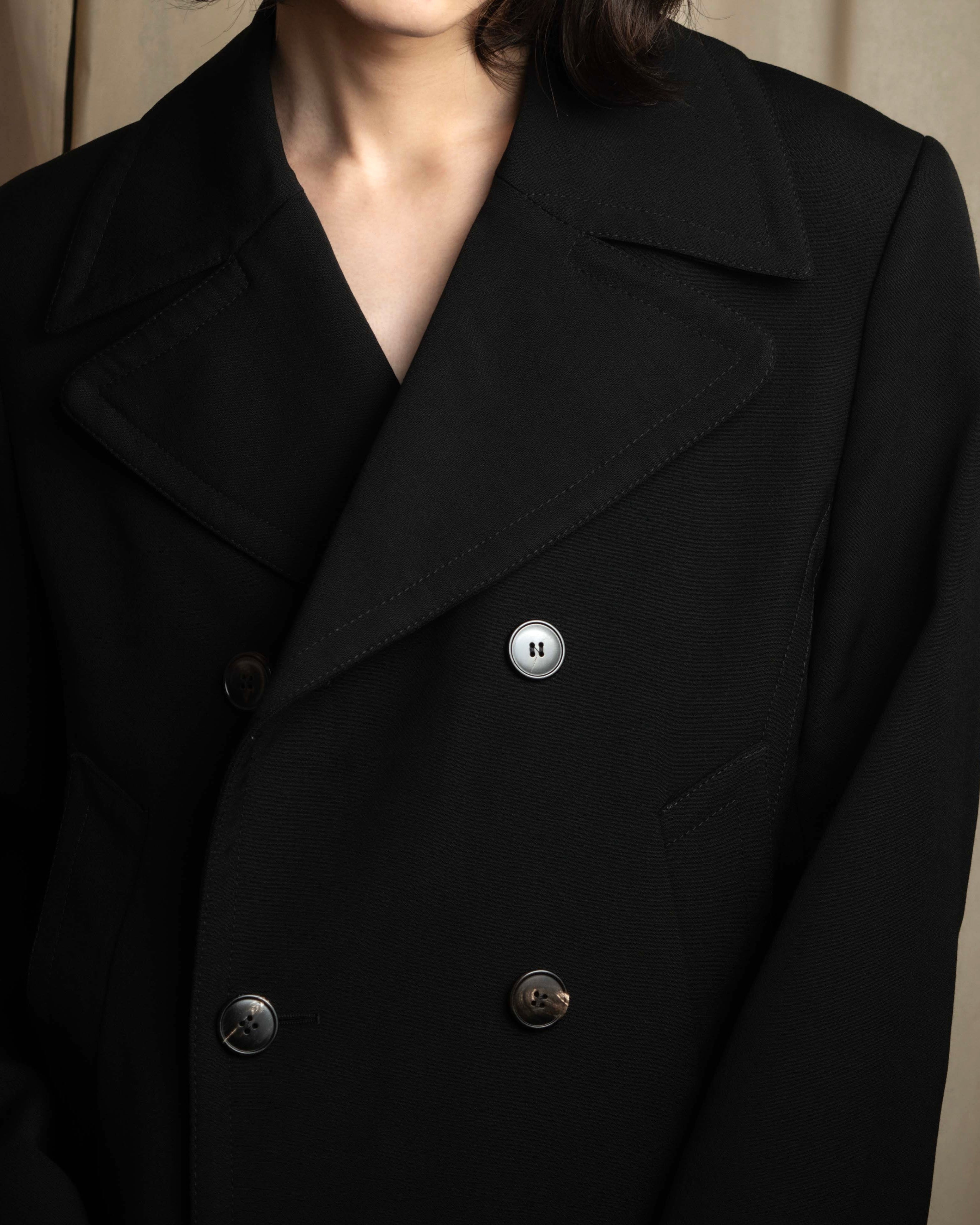 "Dolce & Gabbana" Navy originated Italian tailored pea coat