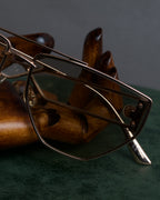 "Christian Dior" Metal acetate combination design sunglasses