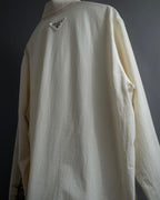 "PRADA" 22SS Sea fable motif print oversized shirt