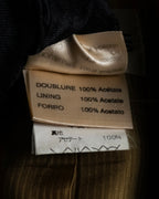 -SPECIAL- "HERMES" 90's Military-inspired zip design tailored jacket