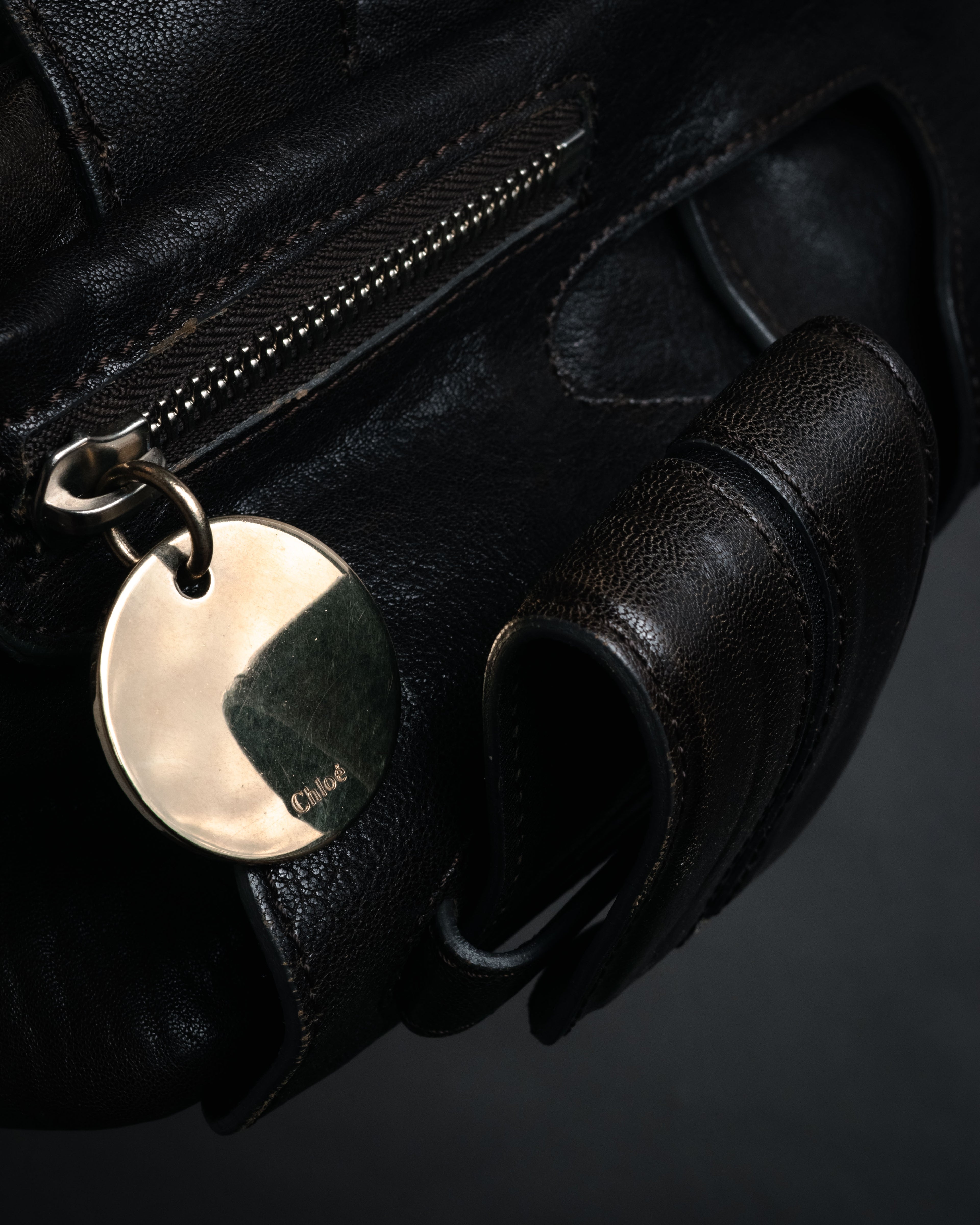 “Chloe” 2005-2008 Betty leather shoulder bag