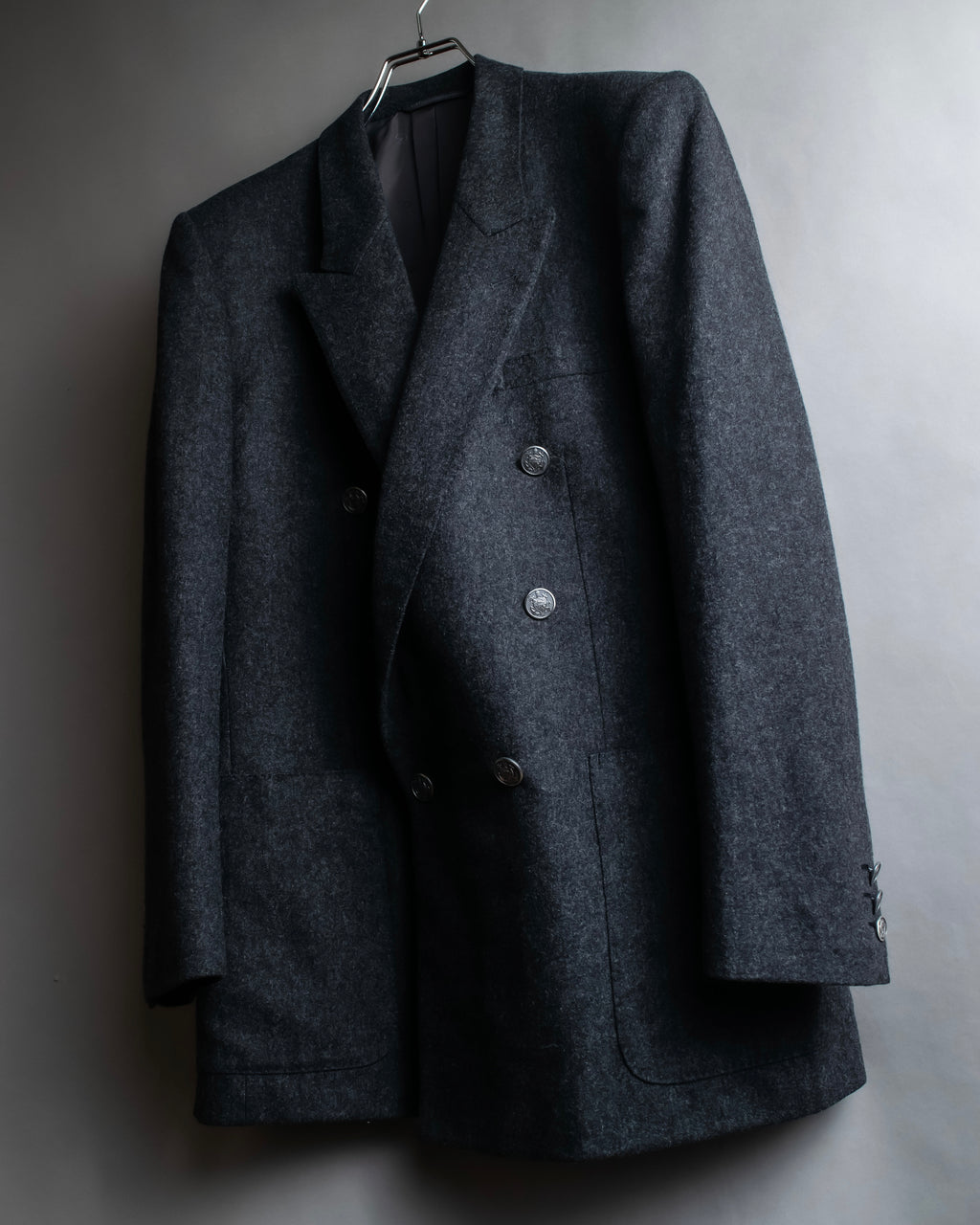 "Christian Dior" Peak dorapelle double-breasted blazer