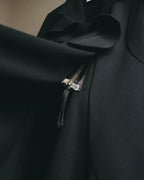 “VALENTINO” 2015-2018 Draped ruffle long coat